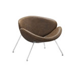 IKEA Simple Plastic Brown Chair