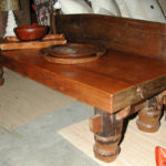 One Piece Solid Teak Coffee Table