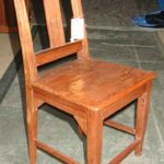 Teak School Dining Chairs