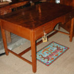 Antique teak desk