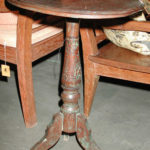 Antique Javanese Teak Side Table.X.