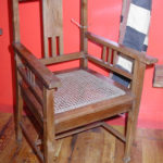 Javanese Antique Teak Chair---No Inv.