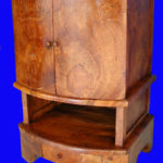 Teak Burl Entertainment Center