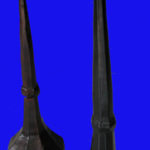 Large teak candle stick