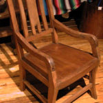 Antique teak plantation chair.X.