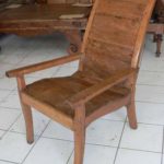Teak lazy chair