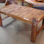 Teak Bamboo Coffee Table