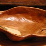 Teak Burl Bowl