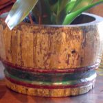 Coconut wood bowl