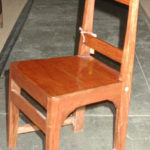 Teak School Dining Chairs