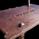 Antique Javanese Teak Weaving Table-Bali