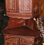 Teak Corner Cabinet