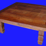 Solid teak coffee table