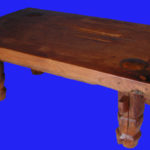 Solid teak coffee table