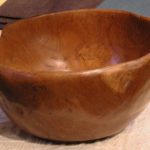 Small Teak Burl Bowls